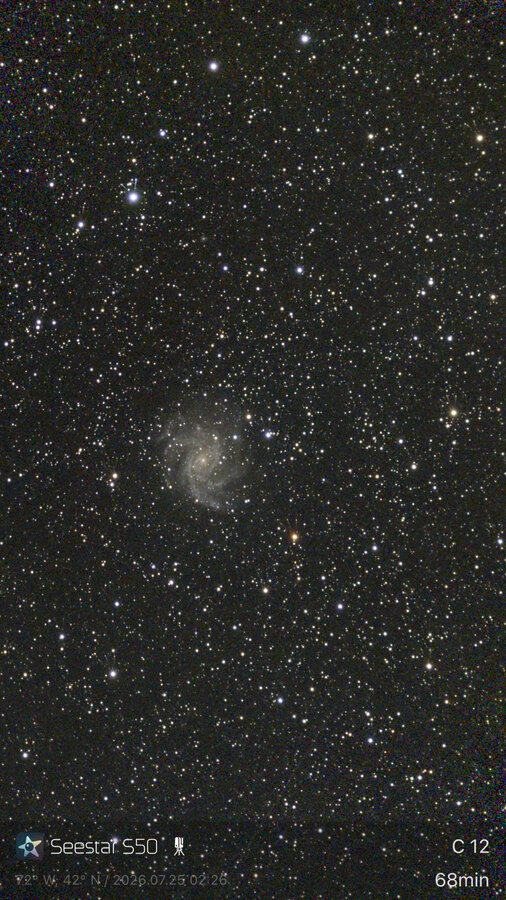 NGC 6946, the Fireworks Galaxy